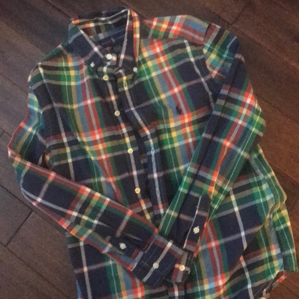 Ralph Lauren long sleeve flannel shirt